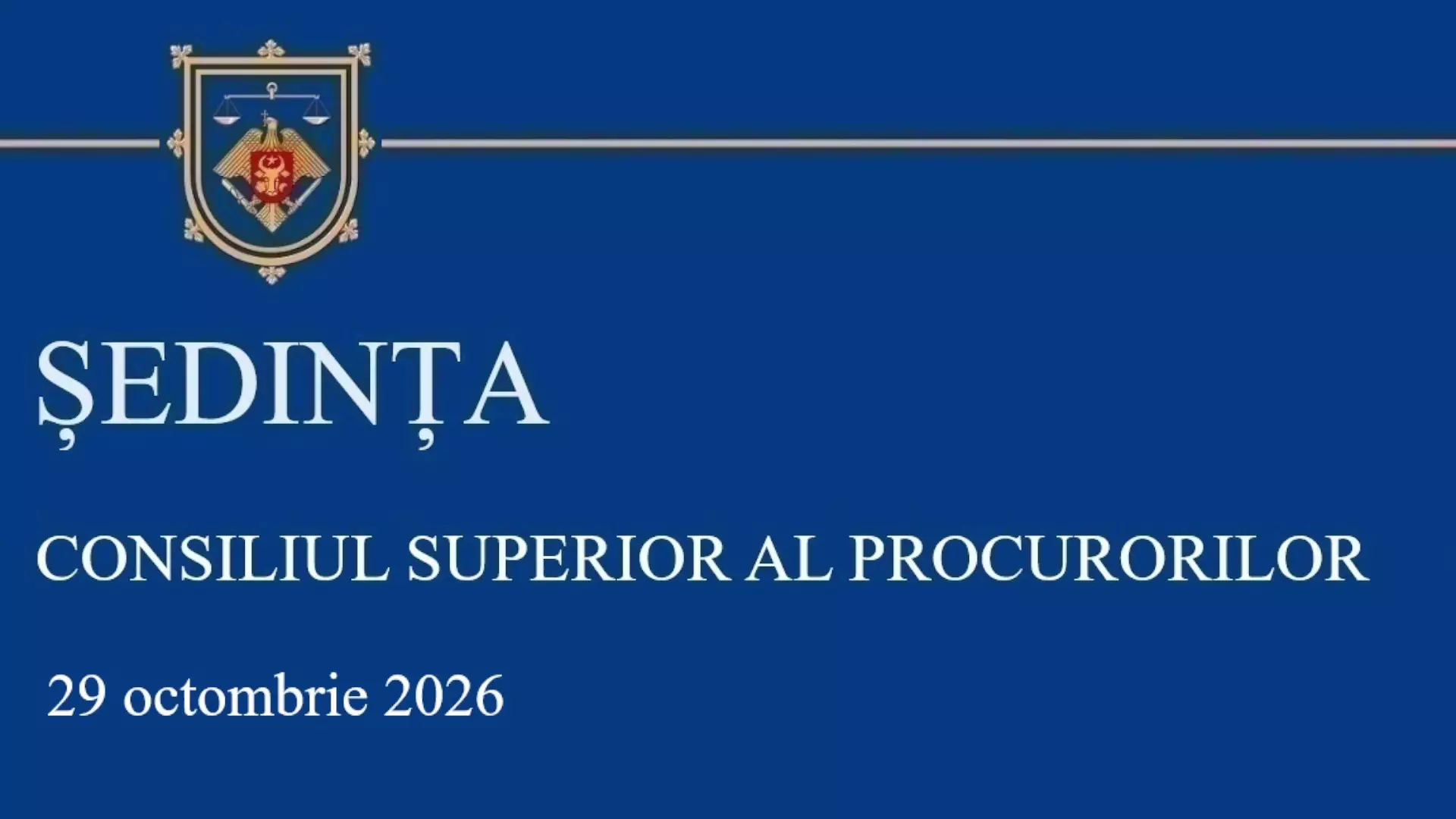 Sedinta CSP din 29.10.2026